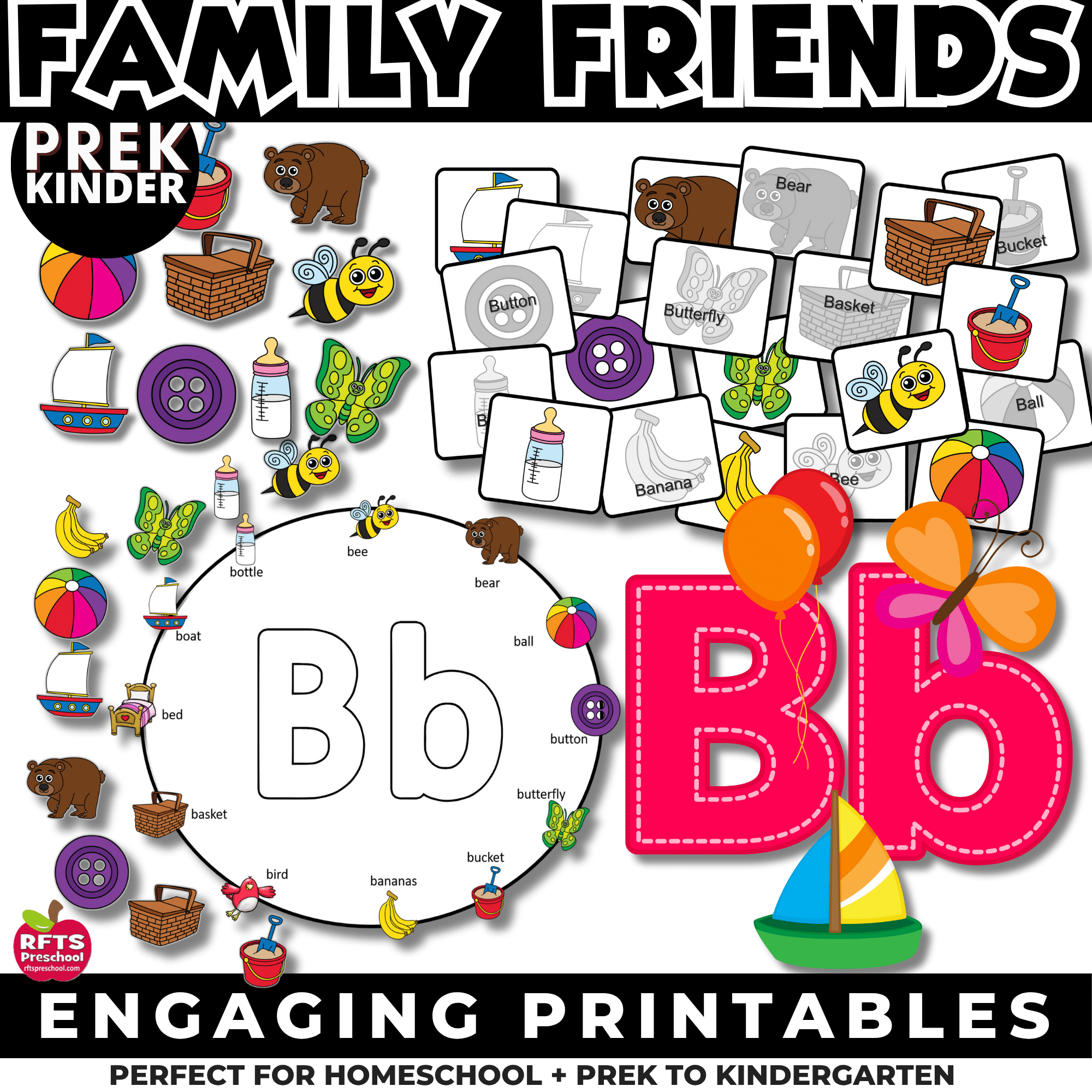 Family Friends Me Lesson and Activities for Preschool Kindergarten - Image 3