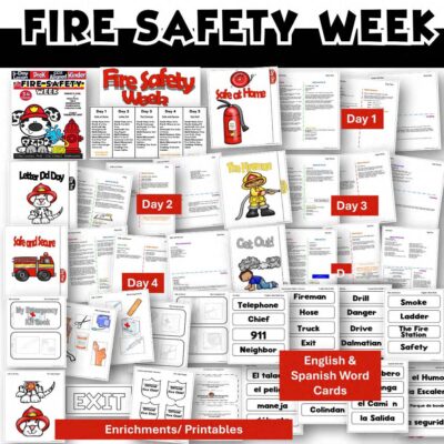 fire safety week samples