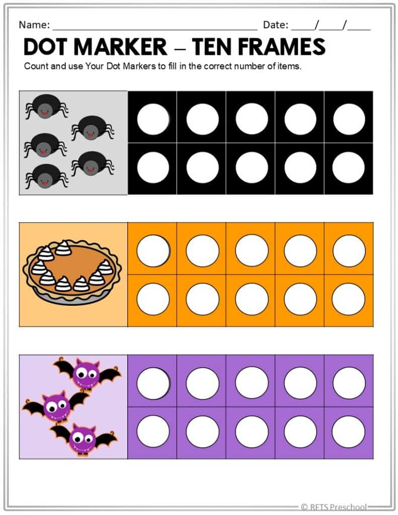 Halloween-colored-ten-frames-