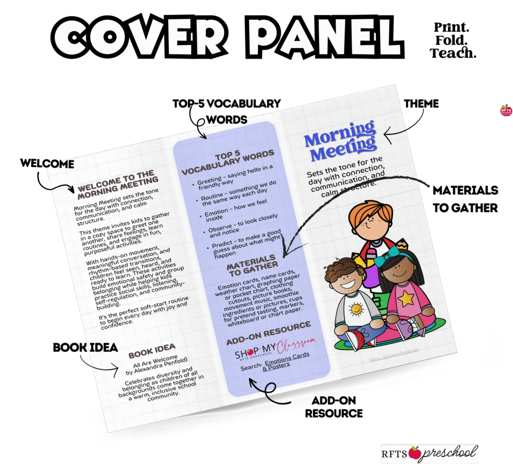 Pre2Kinder-product Cover Tri Foldables)