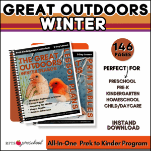 The Great Outdoors Winter Preschool Curriculum