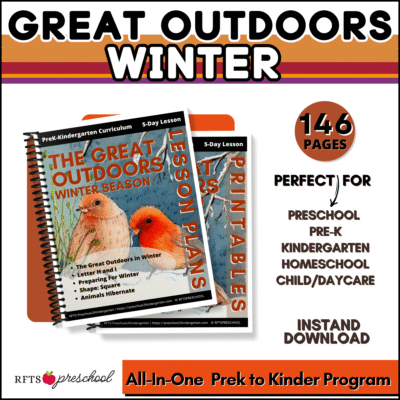 The Great Outdoors Winter Preschool Curriculum