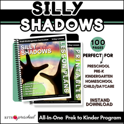 preschool shadow lesson plans